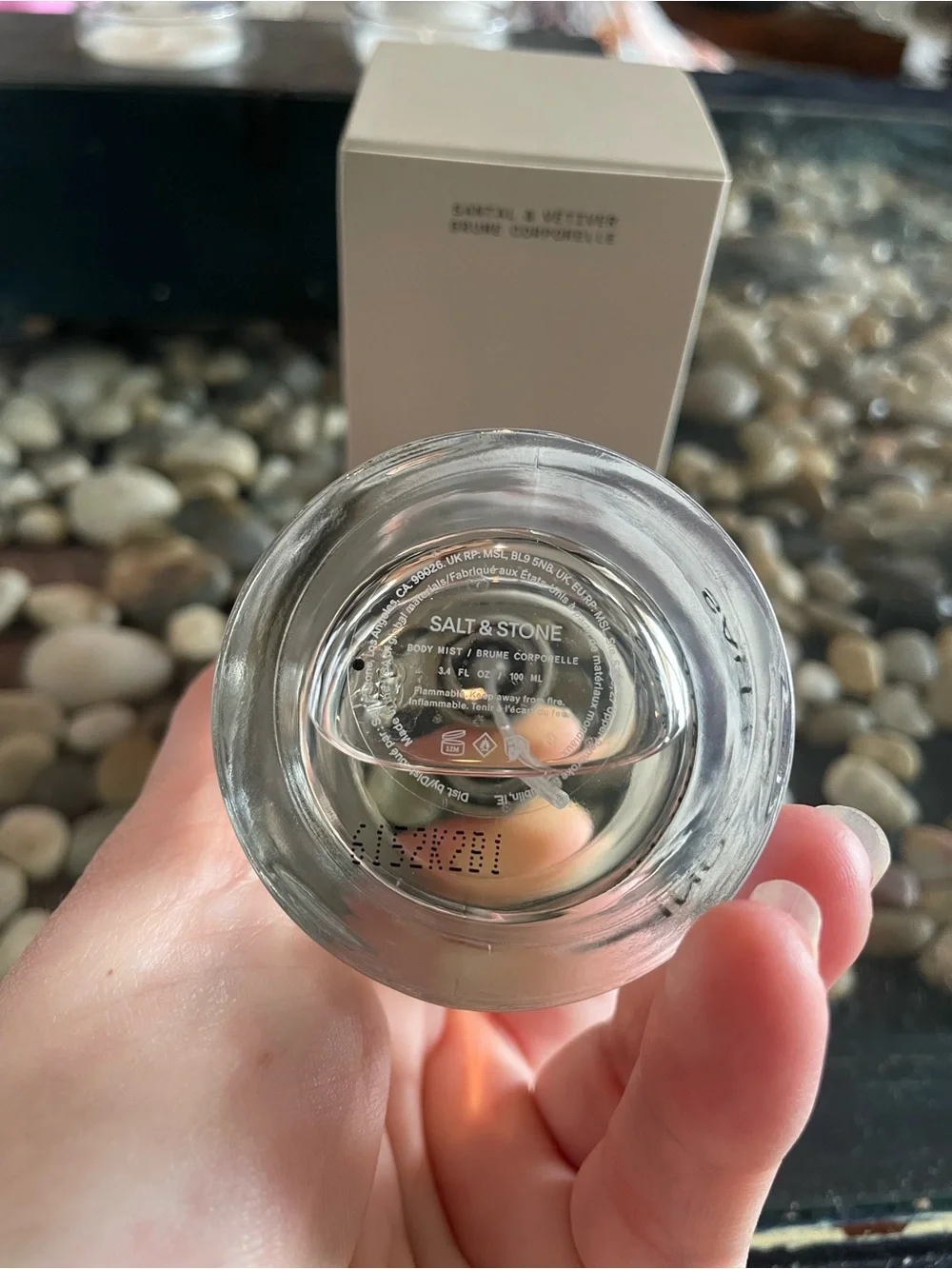 Salt & Stone Body Mist in Santal & Vetiver